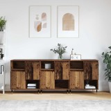 vidaXL Bufeturi 3 pcs Lemn vechi 3394542