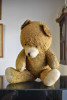 Teddy Bear / Urs vechi de jucarie Mohair umplut cu paie / Ursulet cca. 1900