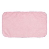 Prosop din Bumbac pentru Copii, Roz cu Margine &icirc;n Carouri, 50x30 cm, CMCLASS