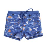 Slip de baie albastru pentru copii
