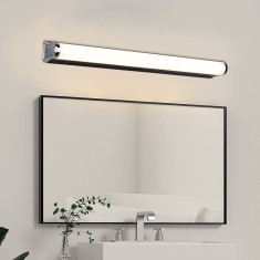 Aplica LED de Baie, GARDA, 16W, liniara, lumina Neutra, Negru ModernLight Concept