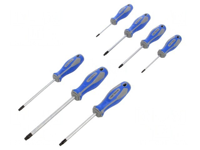 Set Șurubelnițe Torx cu Protecție, 7 Bucăți