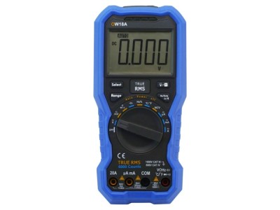Multimetru digital True RMS LCD foto