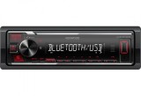 KMM-BT209 RADIO CU USB BLUETOOTH KENWOOD, ROSU