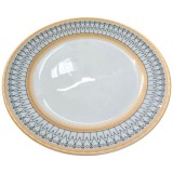 Set 6 Farfurii Intinse Desert Opal Alb Model Elinor 19cm CNN47237