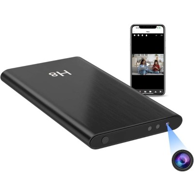 Camera Spion in Baterie Externa iUni H8, Full HD, 5000mAh, Wi-Fi, Night Vision, Detectie miscare foto