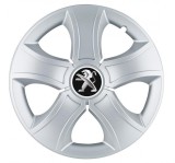 Cumpara ieftin Set 4 Capace Roti pentru Peugeot, model Bis Gray, R16