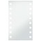 Oglinda cu LED de perete de baie, 60 x 100 cm