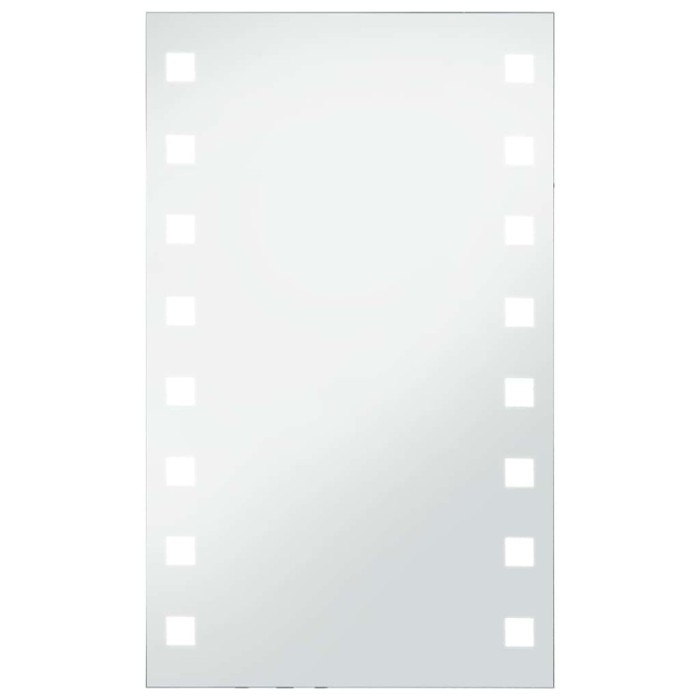 Oglinda cu LED de perete de baie, 60 x 100 cm