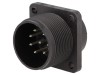Conector Circular IP67 8 Pini Tata Soclu Argintat HIRSCHMANN Cod 932845100
