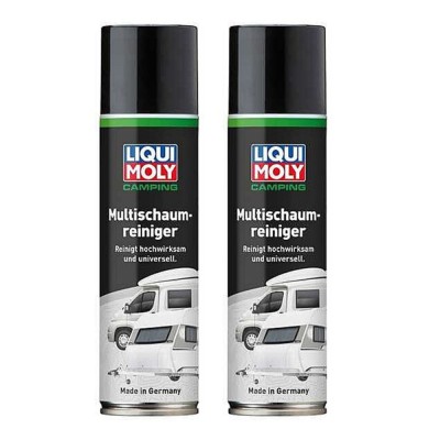 Pachet 2 x Spray Detergent Liqui Moly cu spuma pentru rulote si camping 300 ml foto