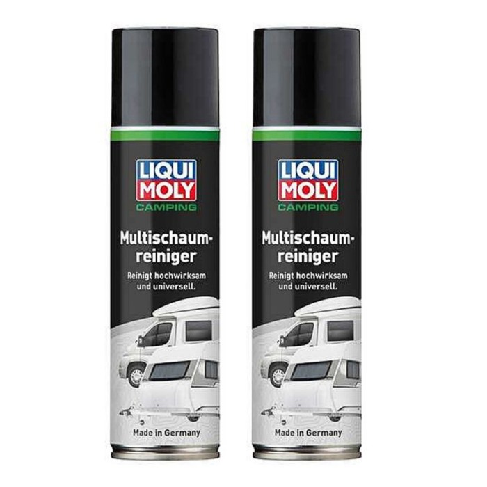 Pachet 2 x Spray Detergent Liqui Moly cu spuma pentru rulote si camping 300 ml