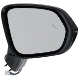 Oglinda usa exterioara Lexus Rx, 10.20, montare dreapta, carcasa neagra, grunduit; cu incalzire; sticla crom; rabatare electrica; memorie; 16 gauri