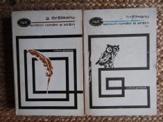 G. Ibraileanu - Scriitori romani si straini ( 2 vol. ) foto