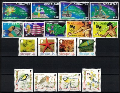 GIBRALTAR 1994 - Serii complete MNH (Michel 27&amp;euro;) foto