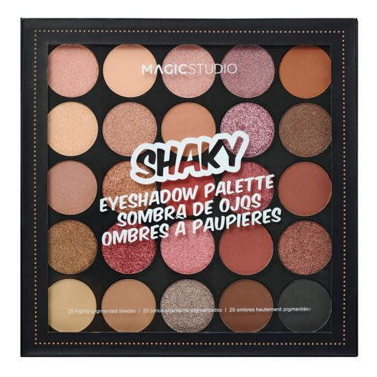 Paleta 25 culori fard de pleoape Shaky Magic Studio 60754