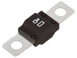 Siguranță LITTELFUSE 80A 32VDC cu &icirc;nt&acirc;rziere medie 41x12x8mm cod 0498080.M
