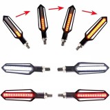 Cumpara ieftin Set 4buc Semnalizari Secventiale Moto Atv DRL Stop Frana