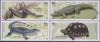 Lot de timbre cu reptile, Nestampilat