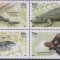 Lot de timbre cu reptile