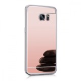 Cumpara ieftin Husa Samsung Galaxy S7 Edge, MyStyle Elegance Luxury tip oglinda, Rose-Gold