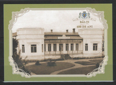 Carte postala Moldova 2021 - 600 ani ai orașului Bălți. Casa boierului Bodescu foto