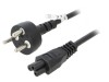 Cablu Alimentare IEC C5 2m Negru 10A 250V, Goobay