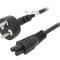 Cablu Alimentare IEC C5 2m Negru 10A 250V