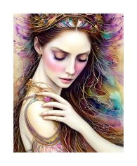 Sticker decorativ, Self Care, Auriu, 70 cm, 6408ST foto