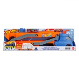 Camion Lansare Mattel, Hot Wheels, Pista 2.5m, Capacitate 9 Mașini, Multicolor, 1 Mașină Inclusă
