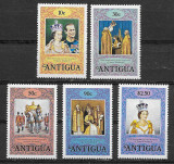 Antigua 1978 - 25th anniv. Coronation, serie neuzata