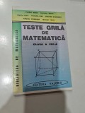 Teste grilă de matematica