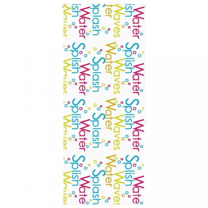 vidaXL Jaluzea cu rolă de duș 90x240 cm lățime material 86 cm
