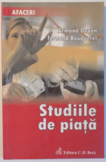 STUDIILE DE PIATA de ARMAND DAYAN si FERNARD BOUQUEREL , 2008 foto