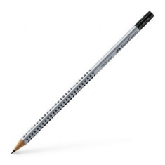Creion grafit B cu gumă Faber-Castell grip 2001