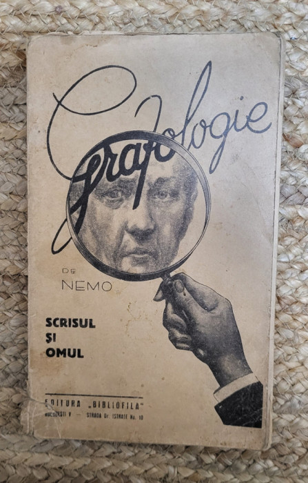 Nemo - Grafologie. Scrisul si omul (1926)