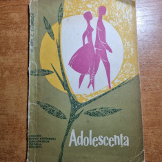 carte de pedagogie - adolescenta - anul 1964