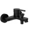 SCHUTTE Baterie mixer de baie DENVER, negru mat