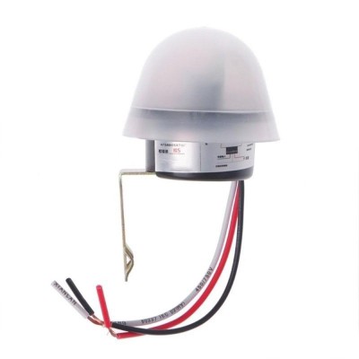 Senzor crepuscular de lumina elSales ELS-AS20220, 220 Volti, 20 Amperi, alb foto