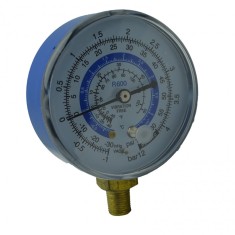 Manometru freon R600, 14 bar, albastru foto