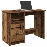 VidaXL Birou din lemn vechi 102x50x75 cm din lemn prelucrat