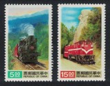 Taiwan 1992 - Cai ferate, trenuri, serie neuzata