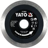 Yato YT-59951 - Disc diamantat de taiere continuu 115x22.2x1.6 mm taiere umeda si uscata