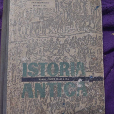 Carte veche,ISTORIA ANTICA-Manual cl.IX a,Ion Dragomirescu/Nicolae Lascu,1966