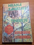 Almanahul Stuparului 1985: Hrana, Sanatate, Tinerete - Carte Apicultura Hobby - Editie Veche