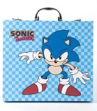 Set de Desen &icirc;n Geantă cu M&acirc;ner Metalic Sonic