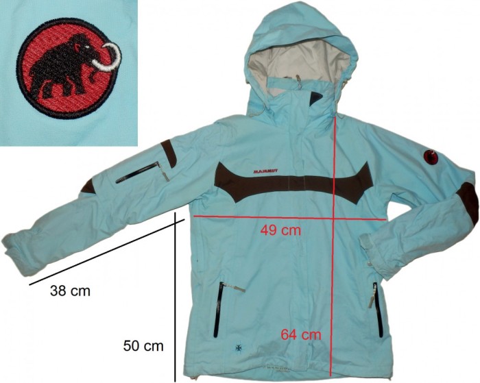 Geaca MAMMUT DryTech ventilatii, originala (dama S/M) REDUCERE !