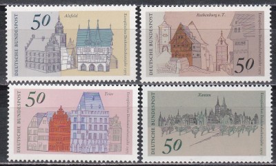 Germania 1975 - Clădiri europene, MNH foto