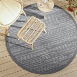 Cumpara ieftin Covor de exterior, ARAKIL gri, &Oslash;160 cm, PP