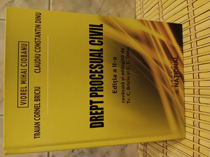 Drept procesual civil. Viorel Mihai Ciobanu